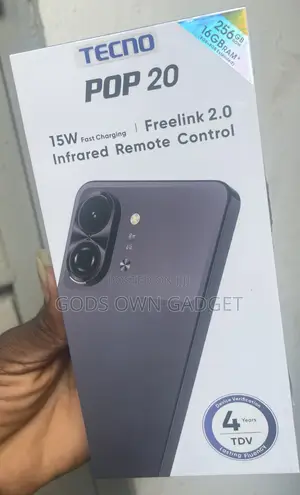 New Tecno Pop 20 128 GB Black