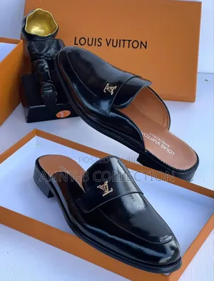 Men Luxury Louis Vuitton Original Half Shoes