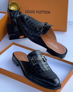 Men Luxury Louis Vuitton Original Half Shoes