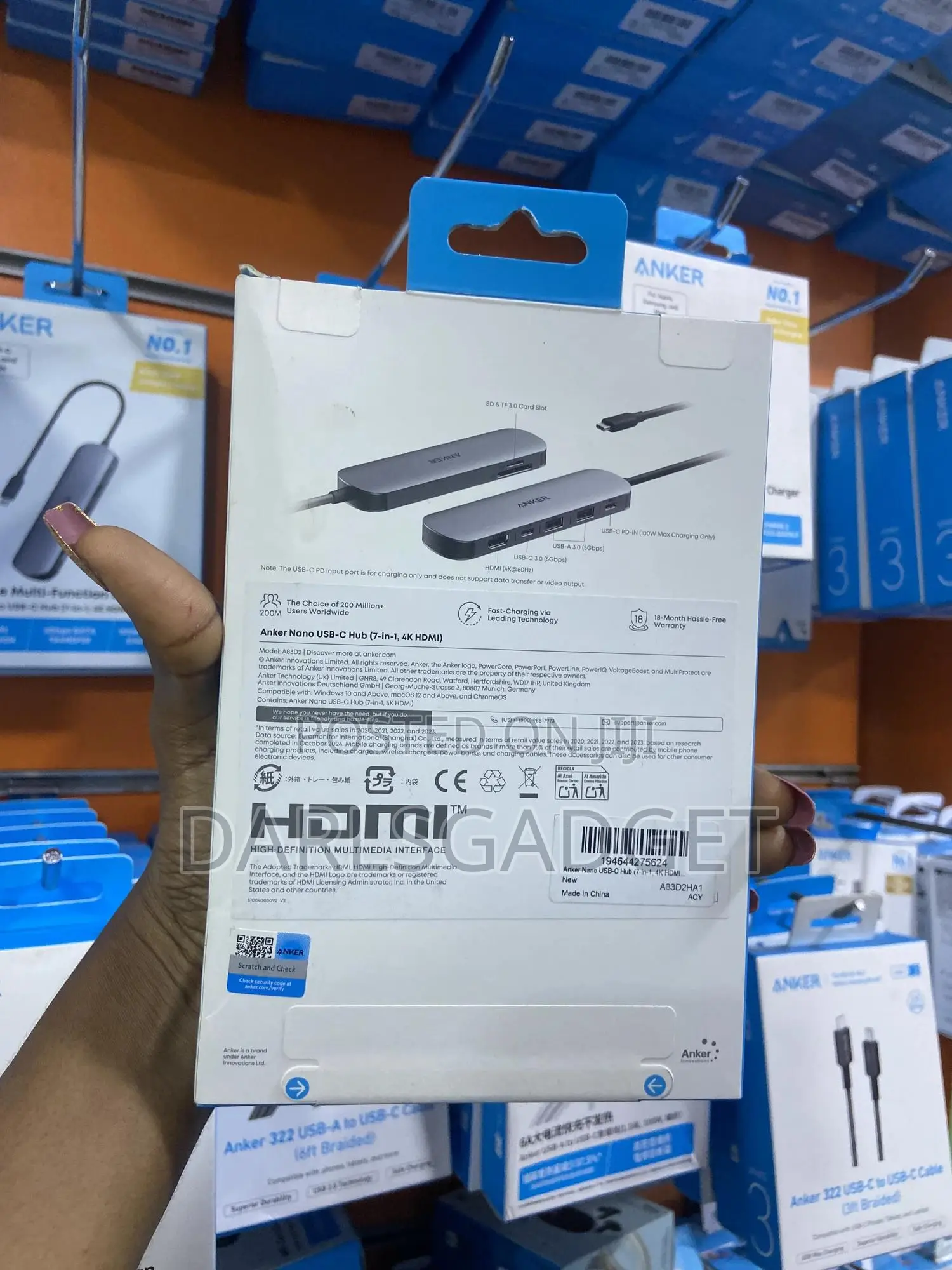 Anker 7-in-1 Usb-C Hub With Hdmi