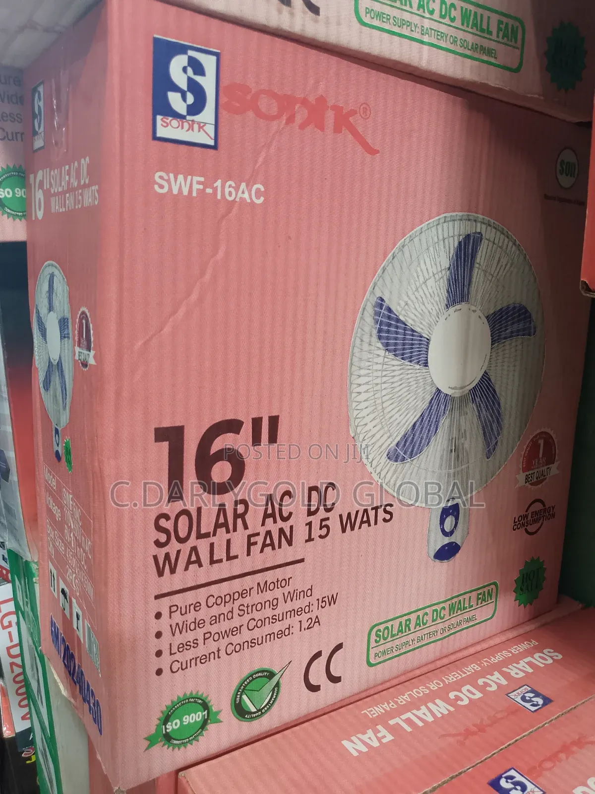 Ac/Dc Wall Fan