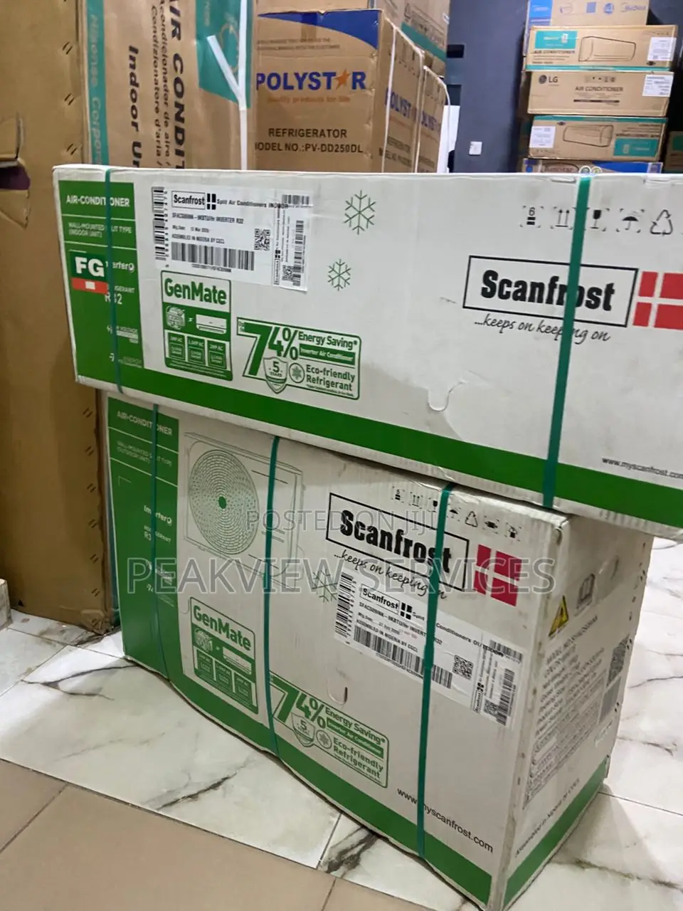 Scanfrost 1hp Compact Inverter Cooling System