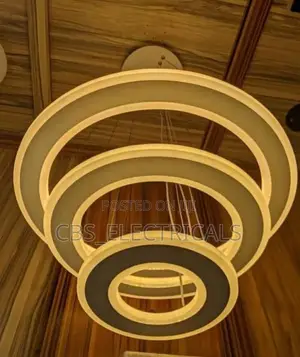 Triple-ring Led Chandeliers
