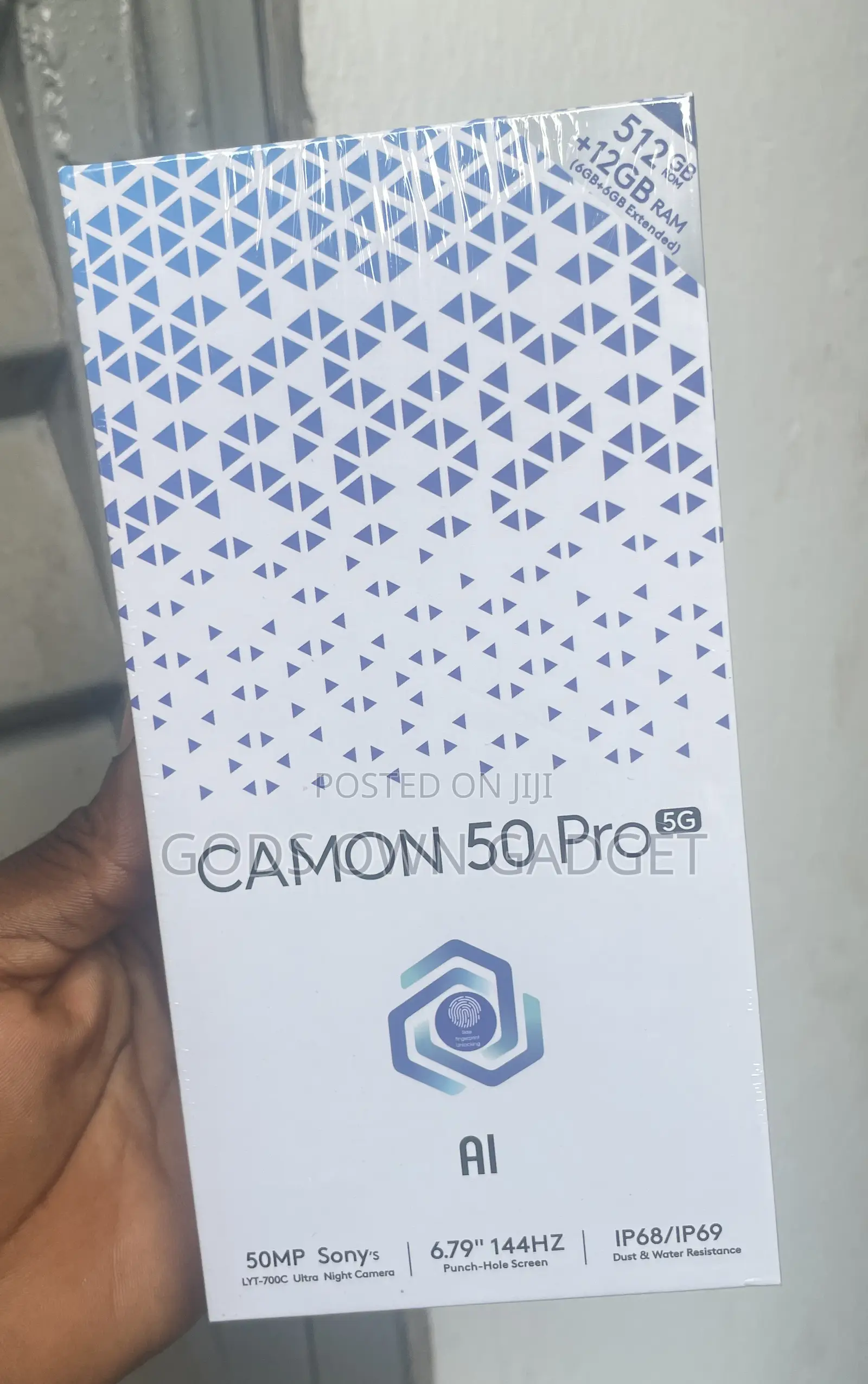 New Tecno Camon 50 Pro 256 GB Gray