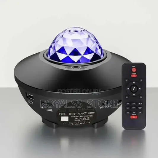 Galaxy Decor Projector Light With Bluetooth Speaker Remote