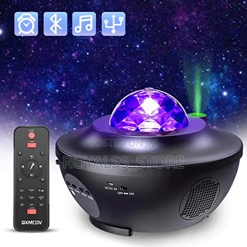 Galaxy Decor Projector Light With Bluetooth Speaker Remote