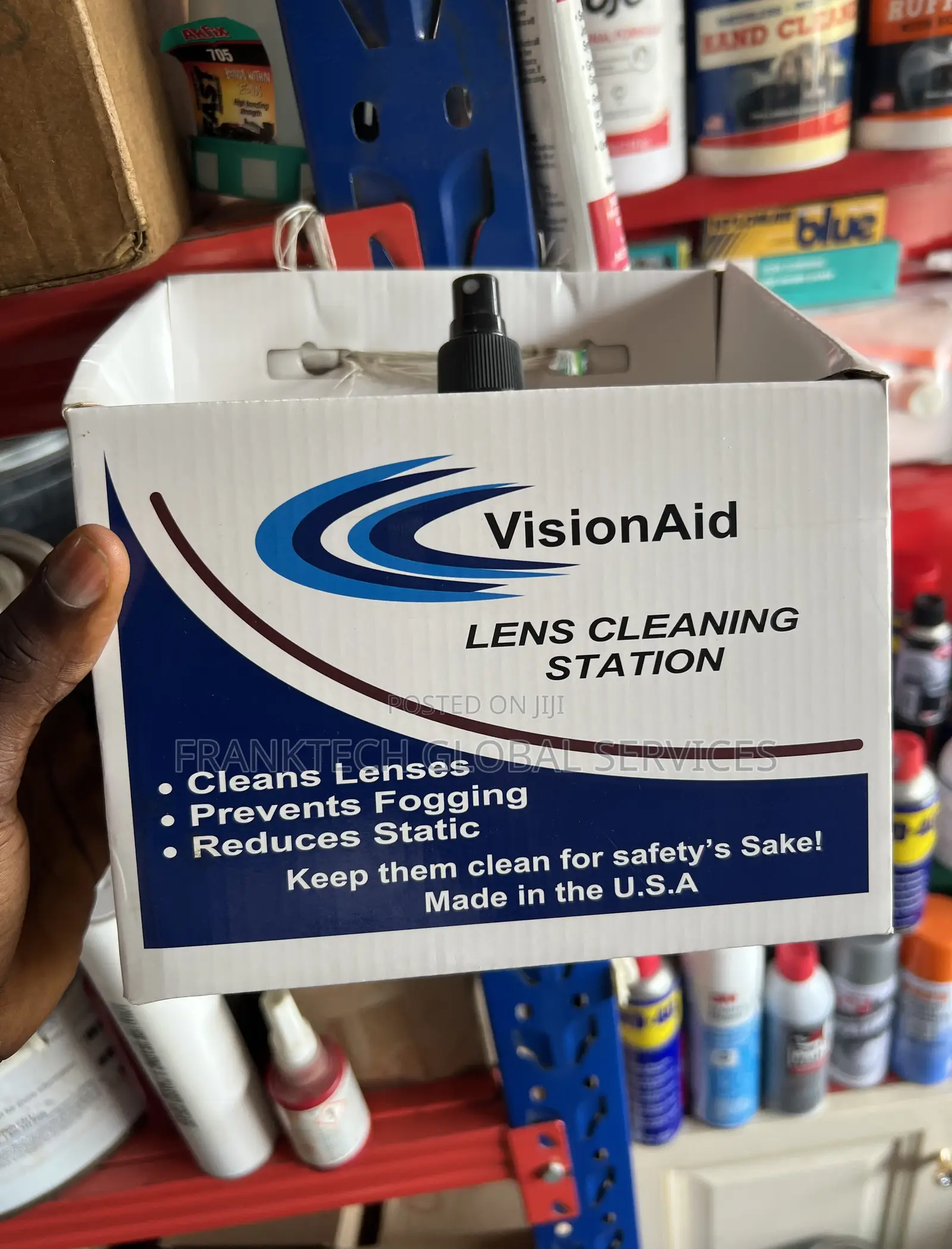 Vision Aid Lens Cleaning Station