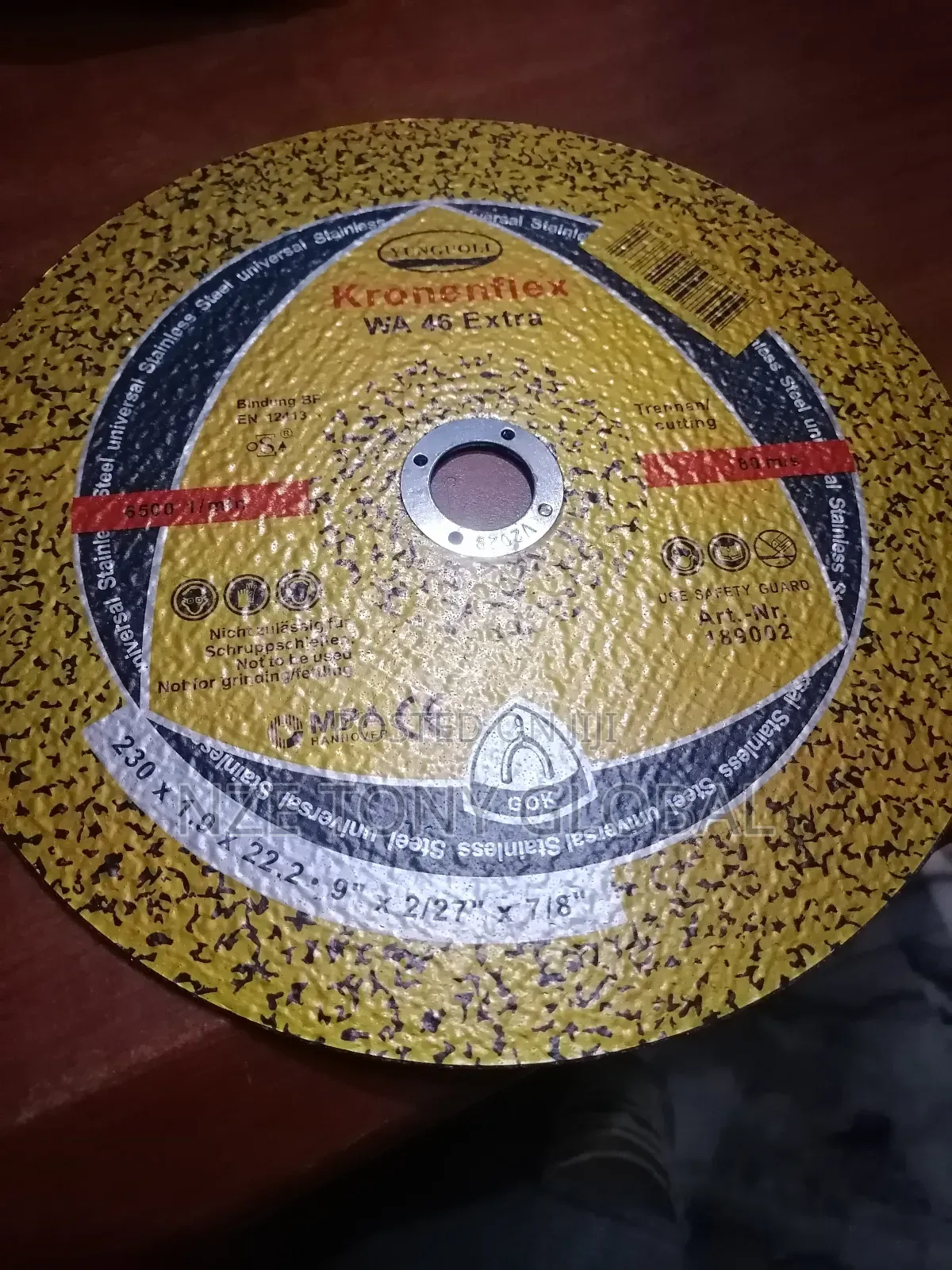 9"Cutting Disc
