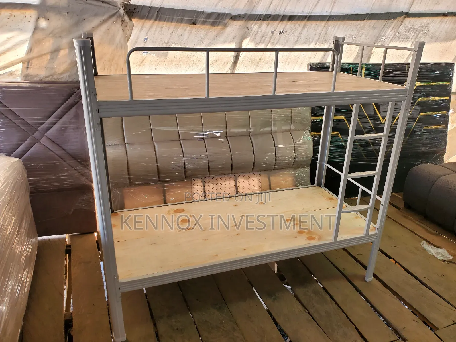3ft by 6ft Standard Metal Bunk Bed