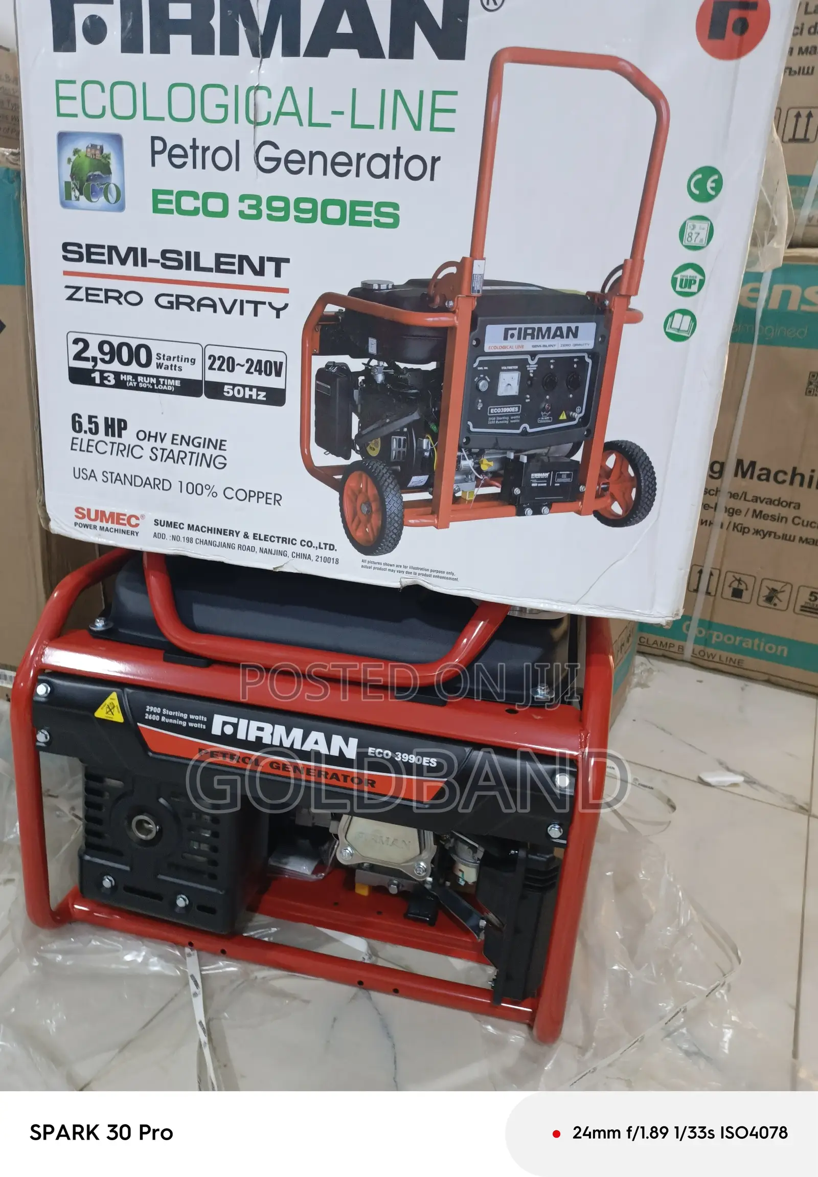 Firman Sumec Eco3990es Generator – Durable Build