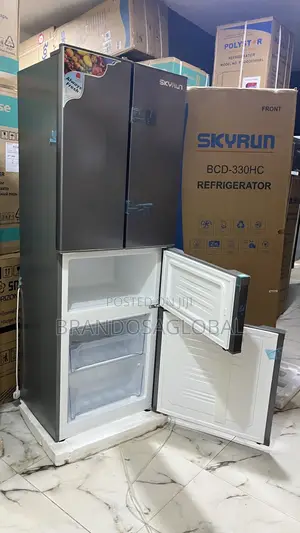 Skyrun 300l Refrigerator 4doors [Bcd-330hc]-Stylish Design