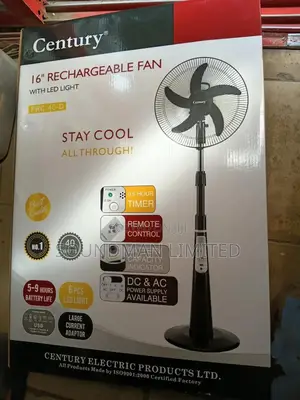 Century 16 Inches Rechargeable Standing Fan FRC-40-D