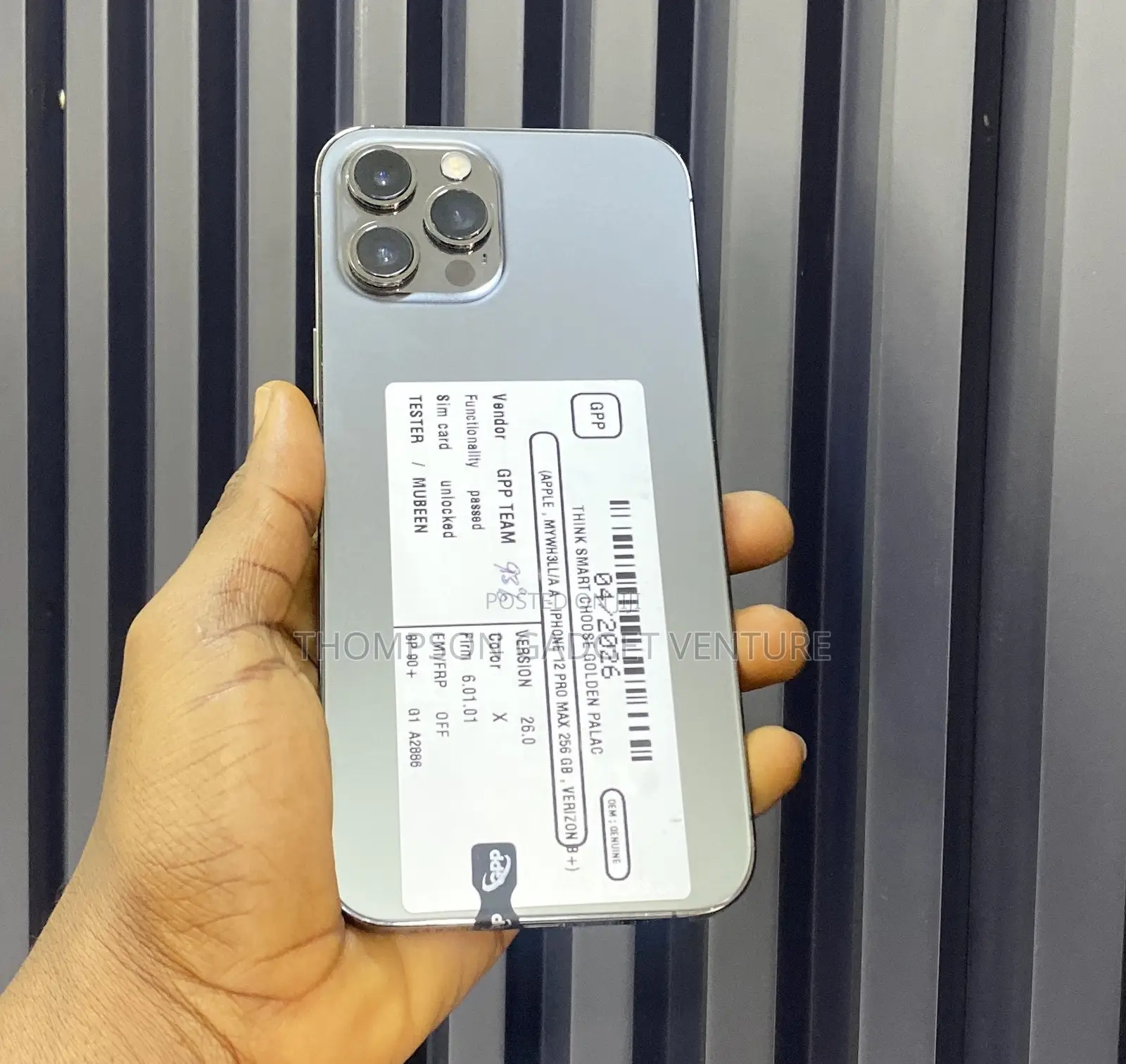 Apple iPhone 12 Pro Max 256 GB Gray