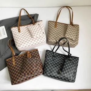 2in1 Original Leather Tote Bags for Ladies
