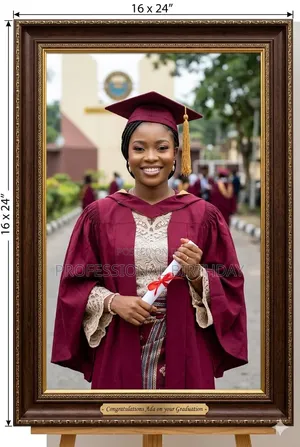 16 Inches by 24 Inches Frame, Lagos