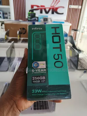 New Infinix Hot 50 256 GB Black
