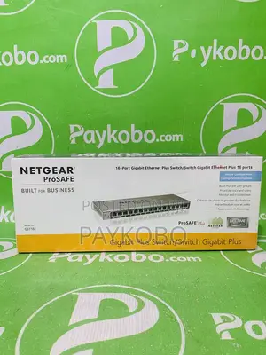 Netgear Prosafe Plus 16-Port Gigabit Ethernet Switch