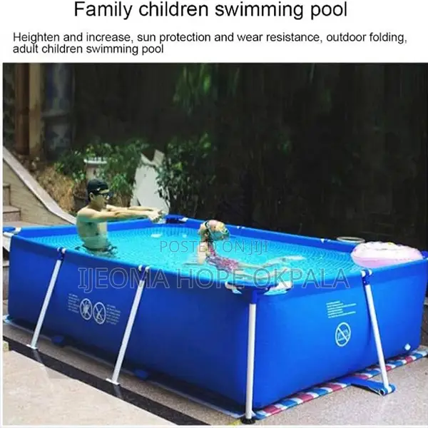 Intex Rectangular Frame Swimming Pool 3.00m X 2.00m X 75m