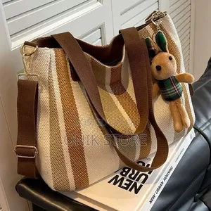 Women's Multifunctional Canvas Tote Handbag
