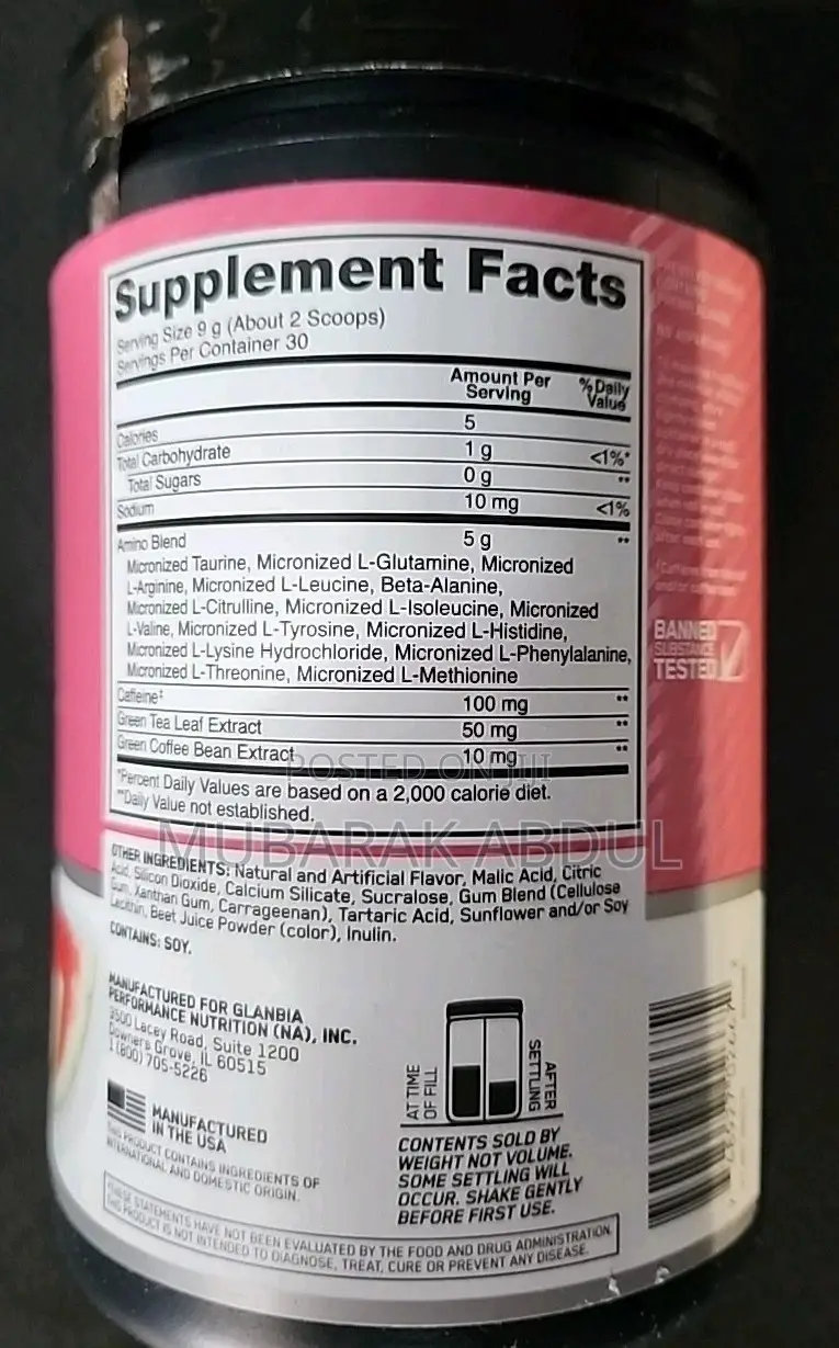 Amino Energy