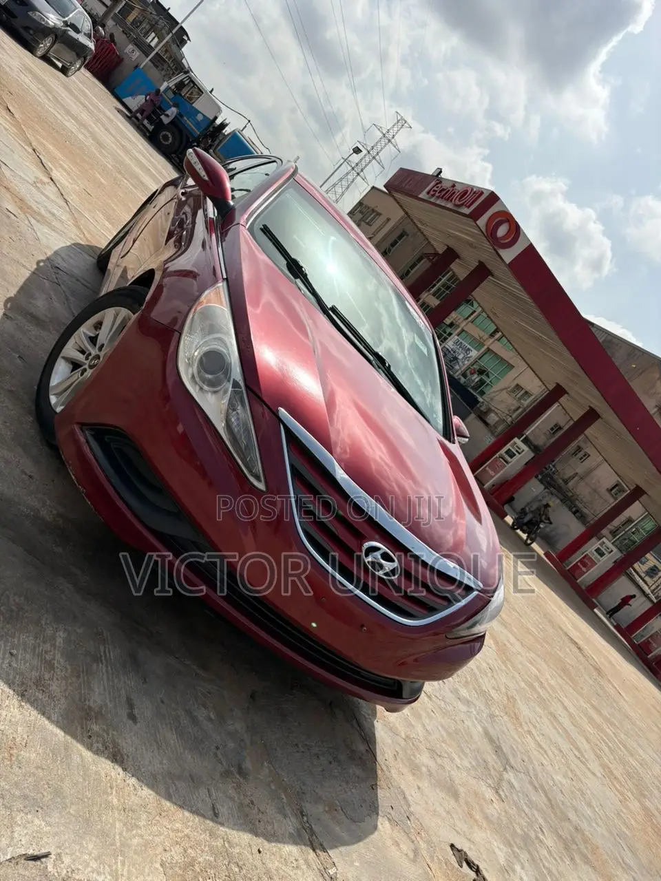 Hyundai Sonata 2014 Red
