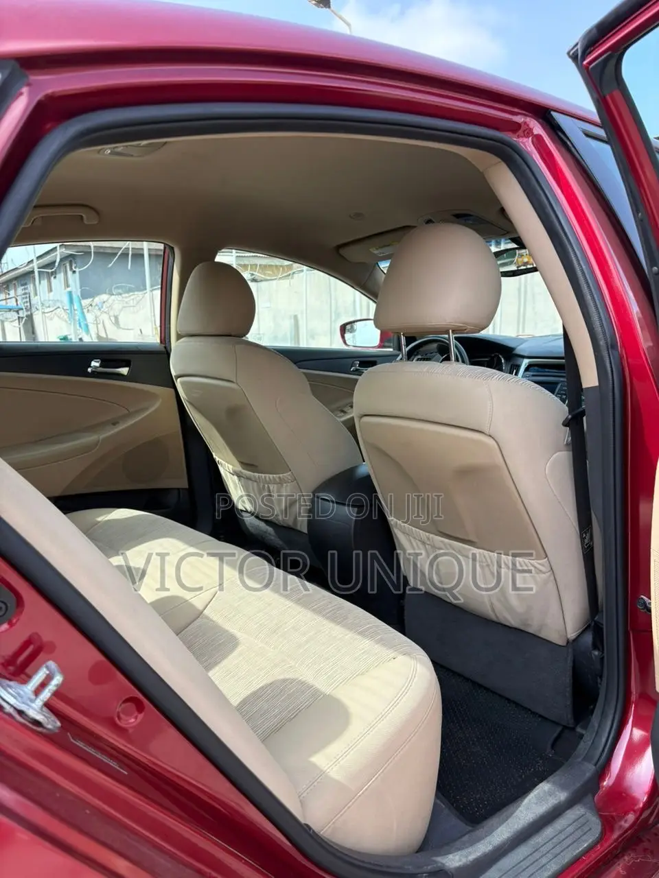 Hyundai Sonata 2014 Red