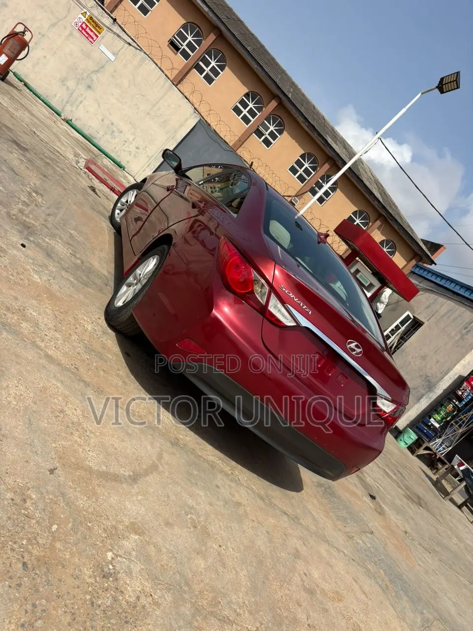 Hyundai Sonata 2014 Red