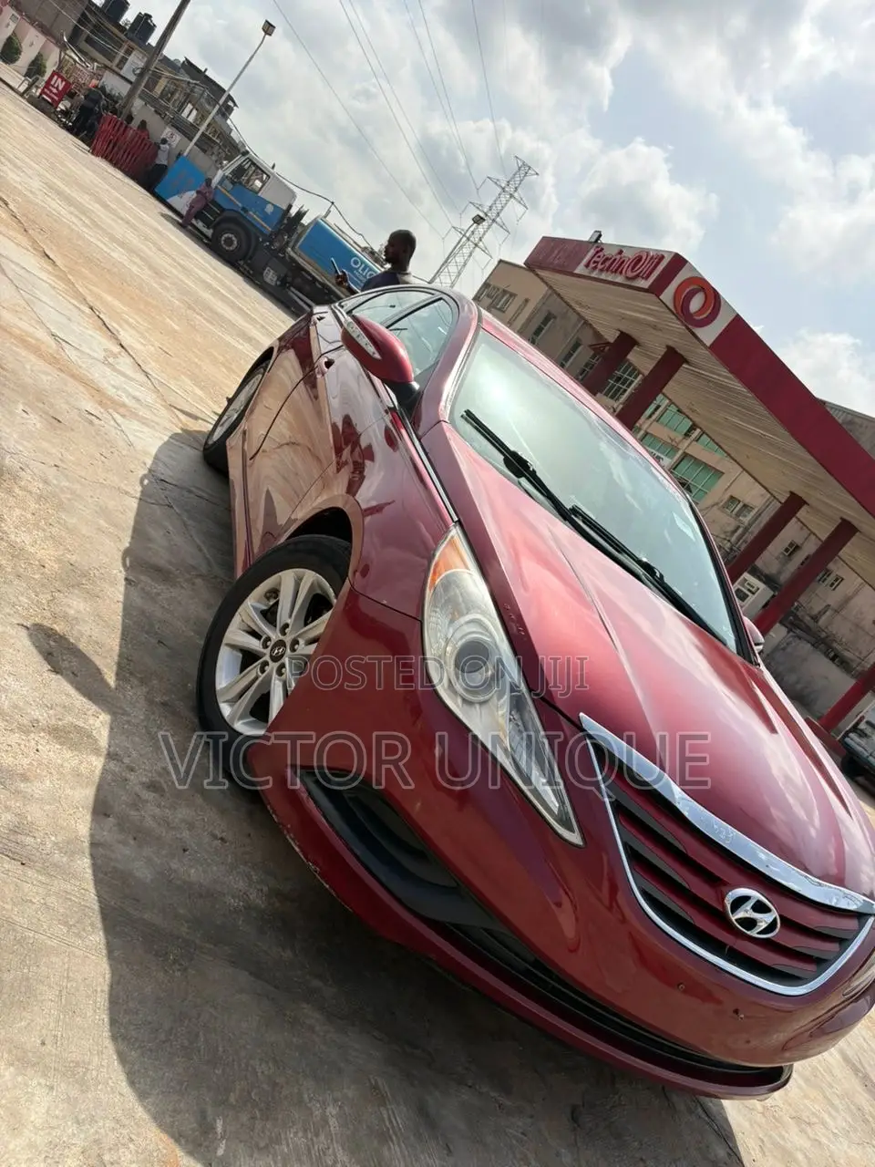 Hyundai Sonata 2014 Red