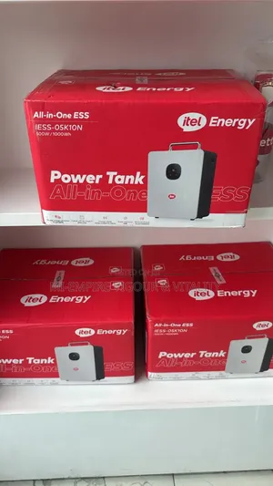 Itel Energy 500w Inverter Power Tank +1kwh All in One Solar Generator