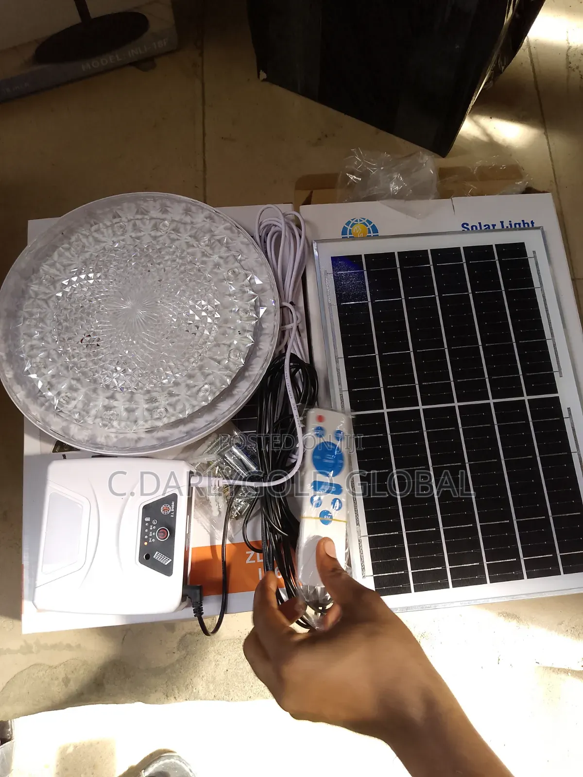 Solar Ceiling Light