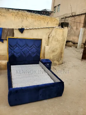 4 and Half by 6 Quality Designed Bedframe With 1 Bedside Drawer