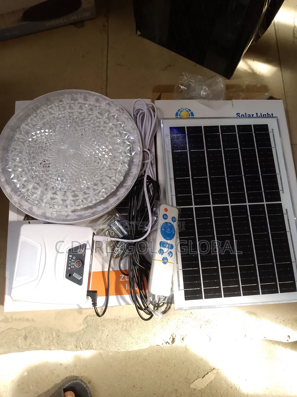 Solar Ceiling Light