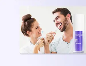 V34 Color Corrector Purple Foam Toothpaste Teeth Whitening Toothpaste
