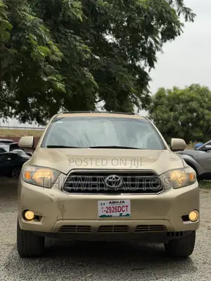 Toyota Highlander Sport 2008 Gold