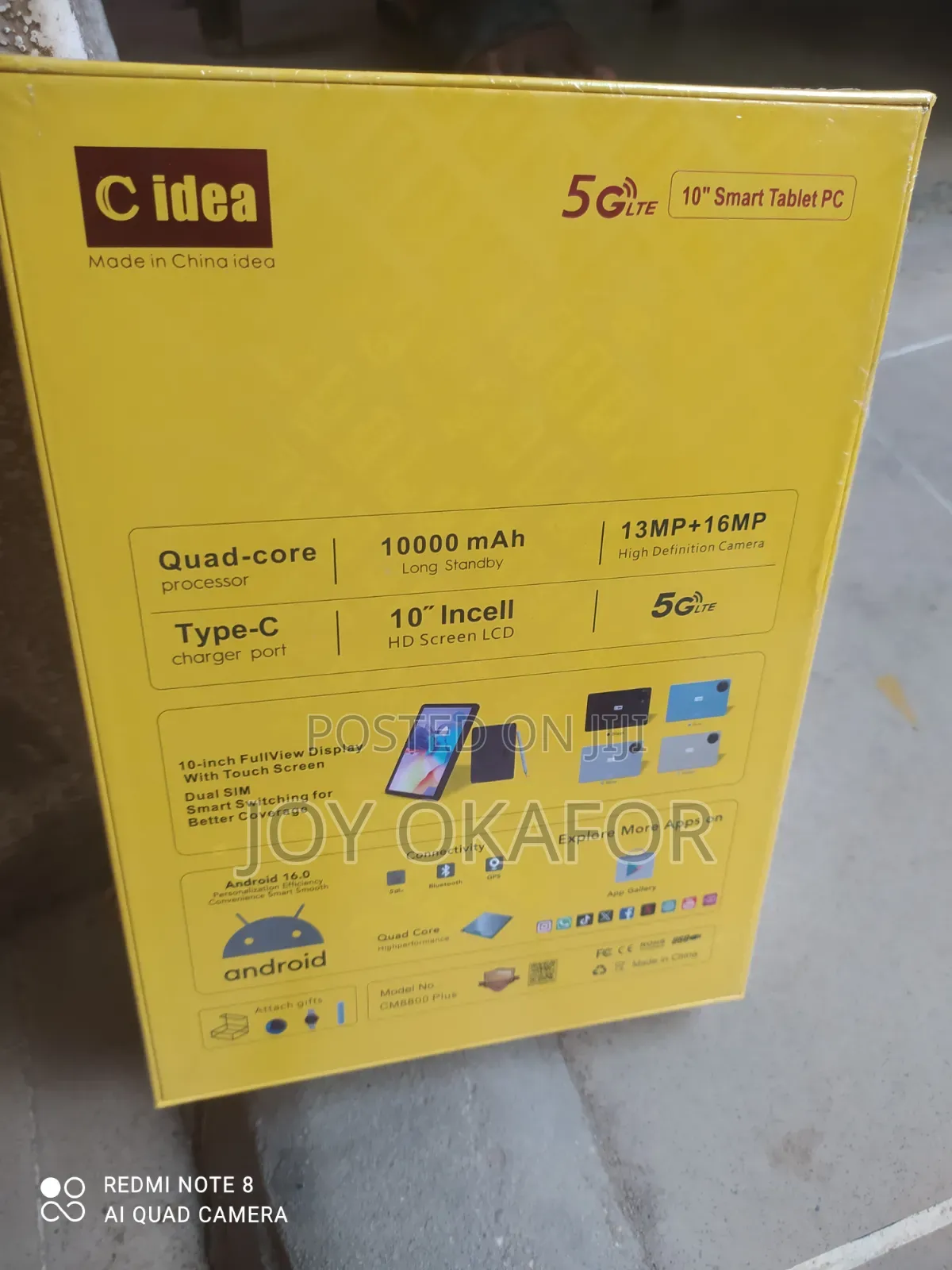 New C idea CM8800 Plus 1 TB Blue