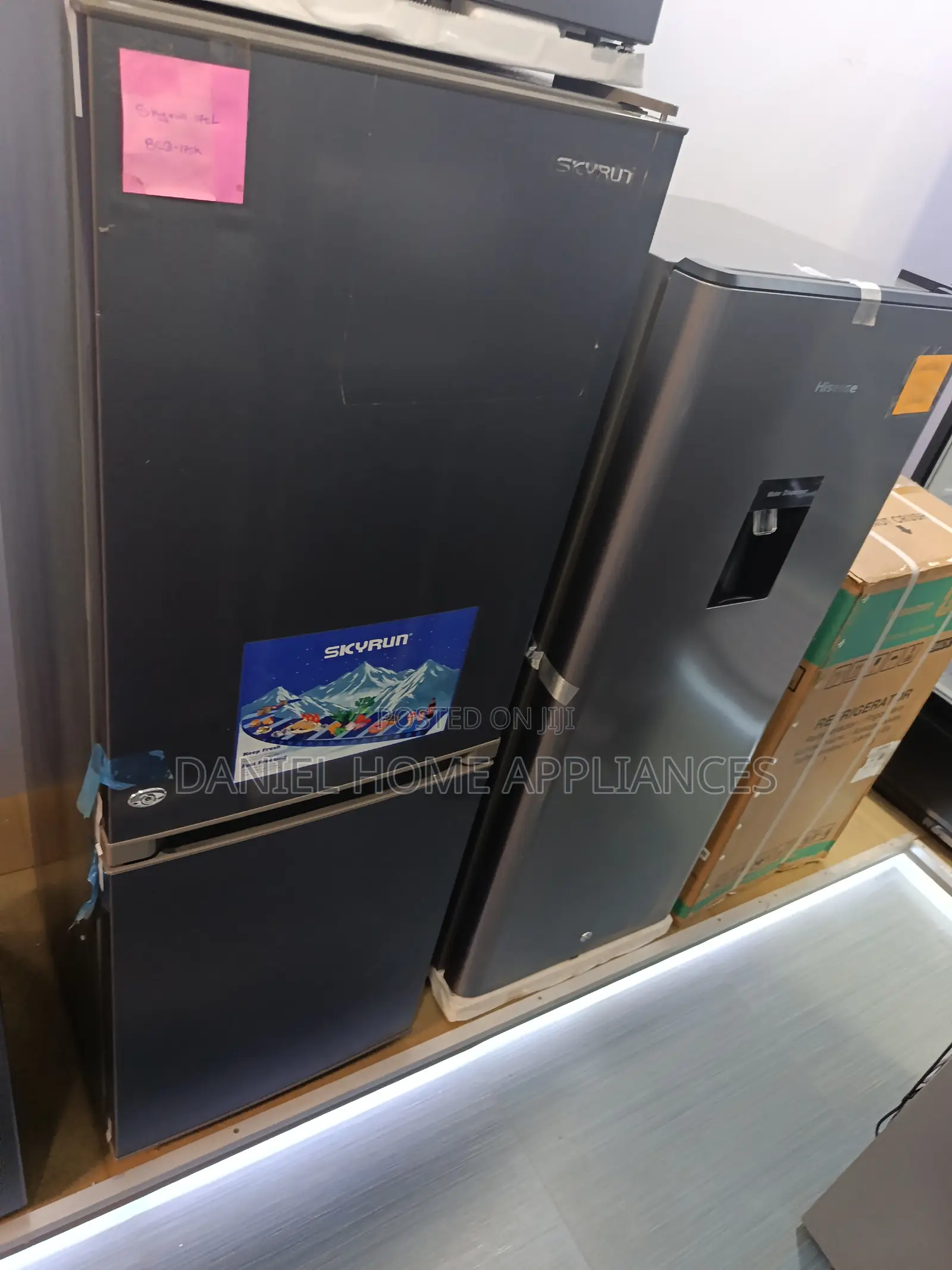 Skyrun 170l Double Door Refrigerator. BCD-