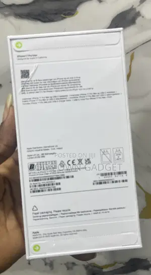 New Apple iPhone 17 Pro Max 1 TB Orange