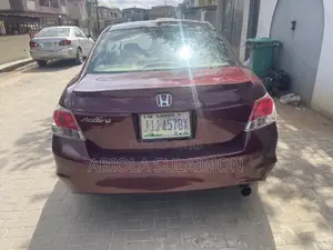 Honda Accord 2009 Red
