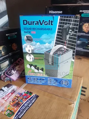Solar Pack Duravolt 4 in 1 Rechargeable Pack + Charging Port