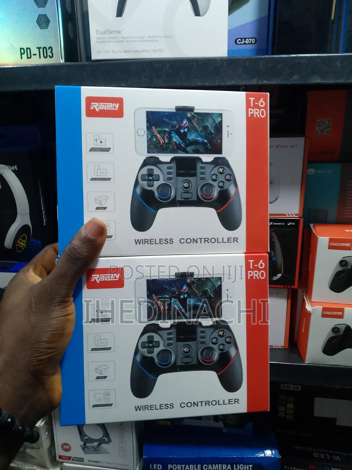 T- 6 Pro Mobile Game Controller for Ios Android