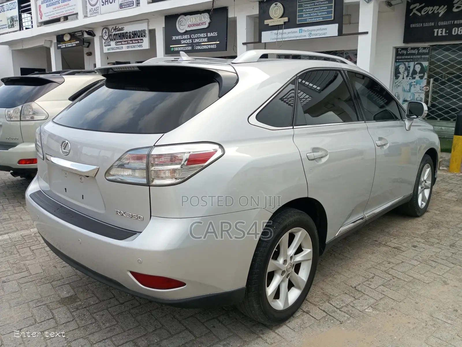 Lexus RX 2012 Silver