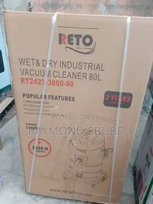 Reto 80l Industrial Vacuum Cleaner