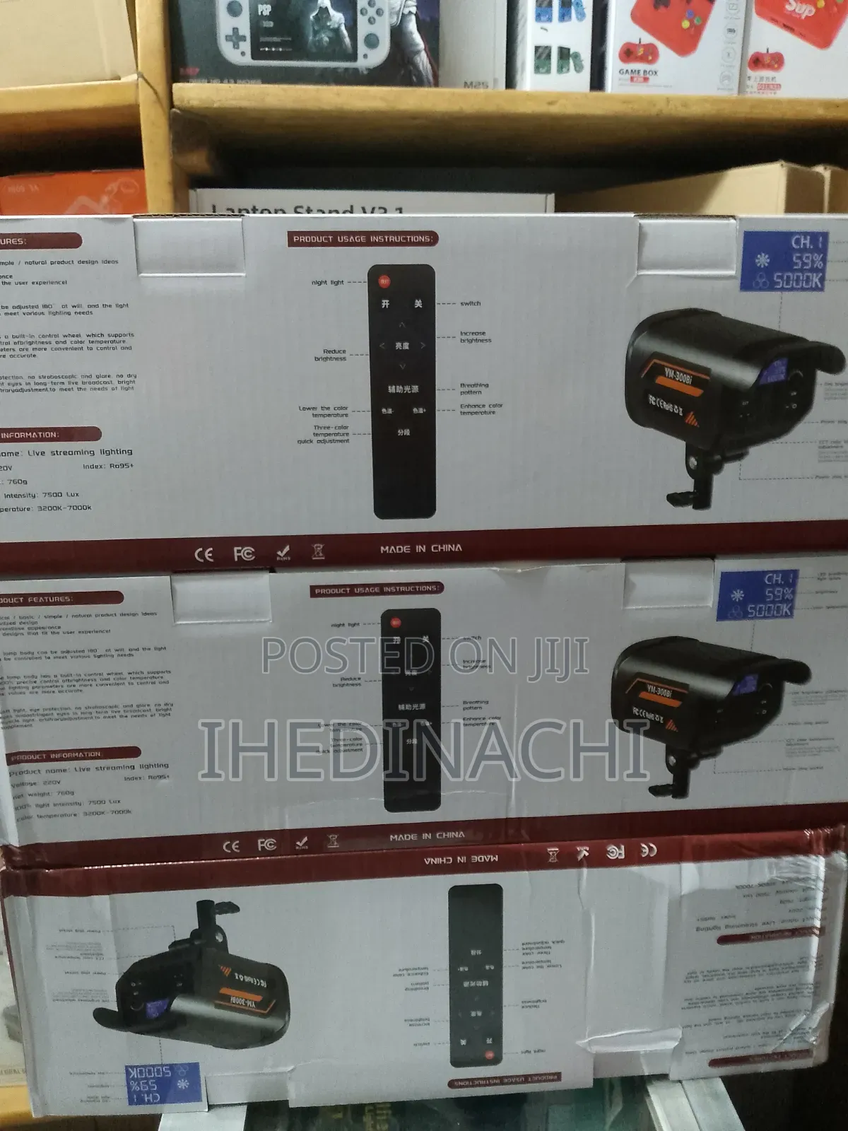 Ym-300bi Live Photography Light Powerful
