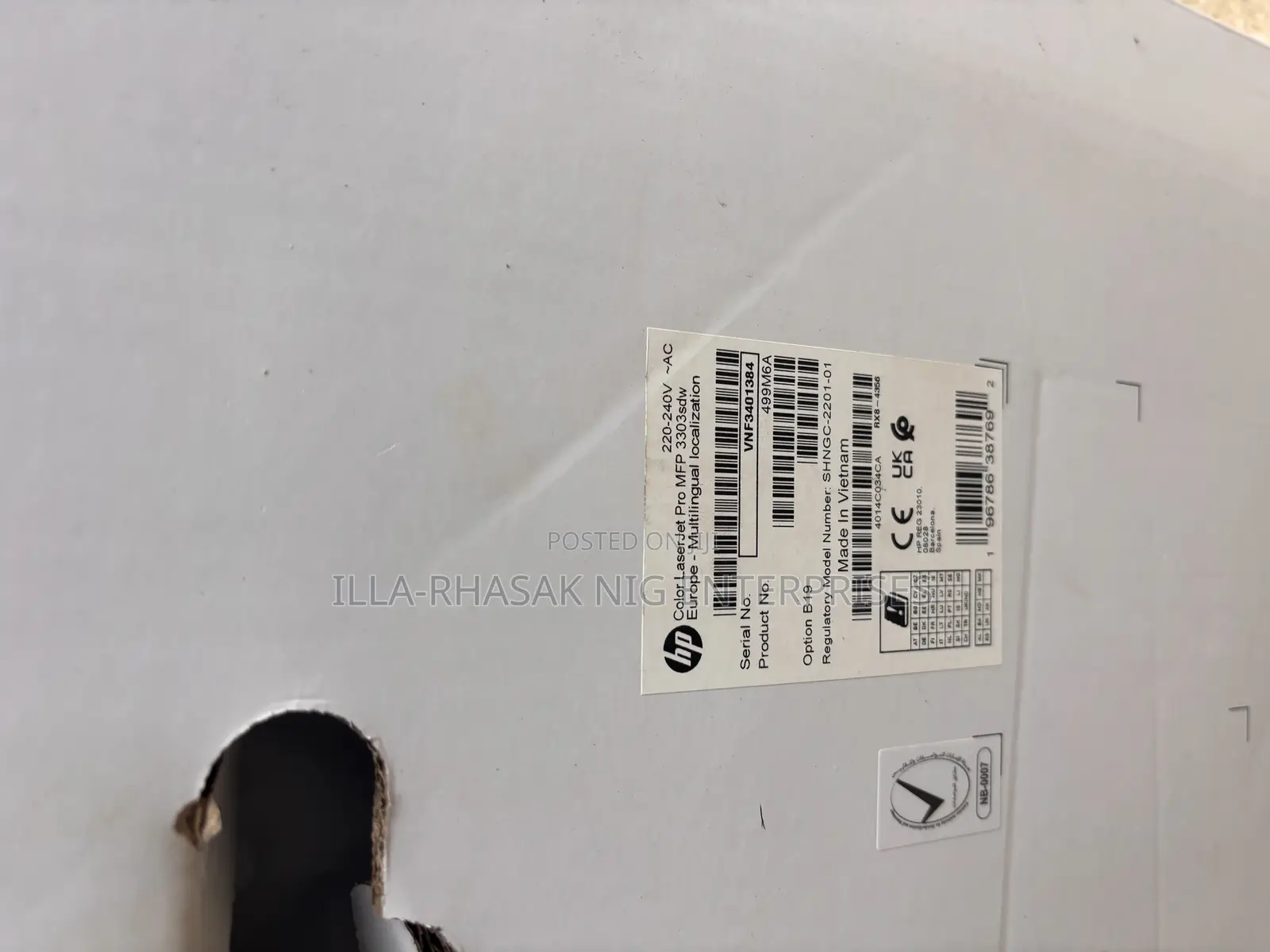 Hp Color Laser Jet Pro 3303sdw