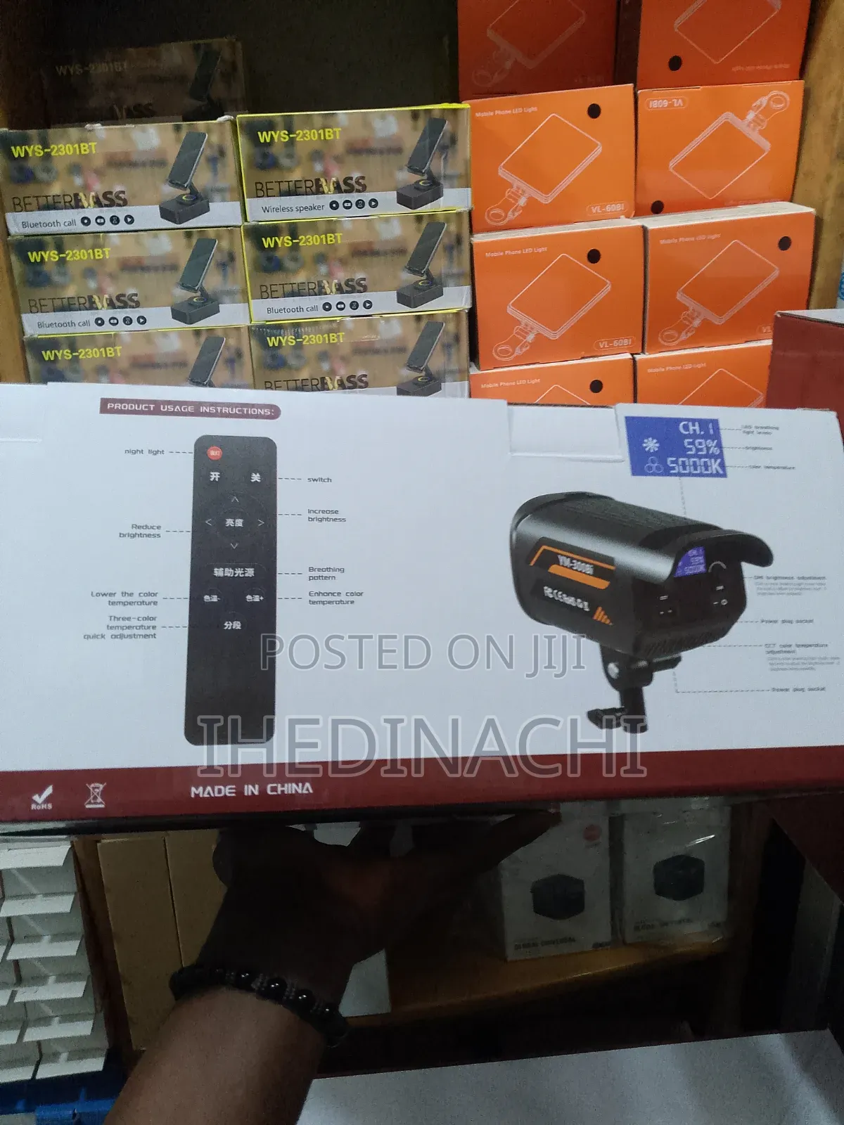 Ym-300bi Live Photography Light Powerful