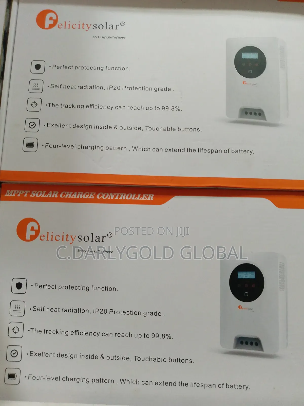 60a Felicity MPPT Controller
