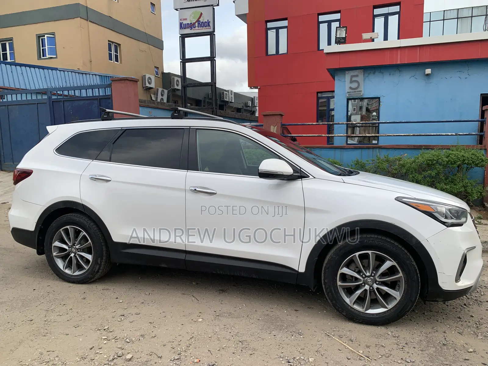 Hyundai Santa Fe 2018 White