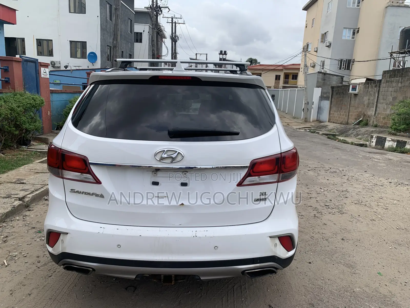 Hyundai Santa Fe 2018 White