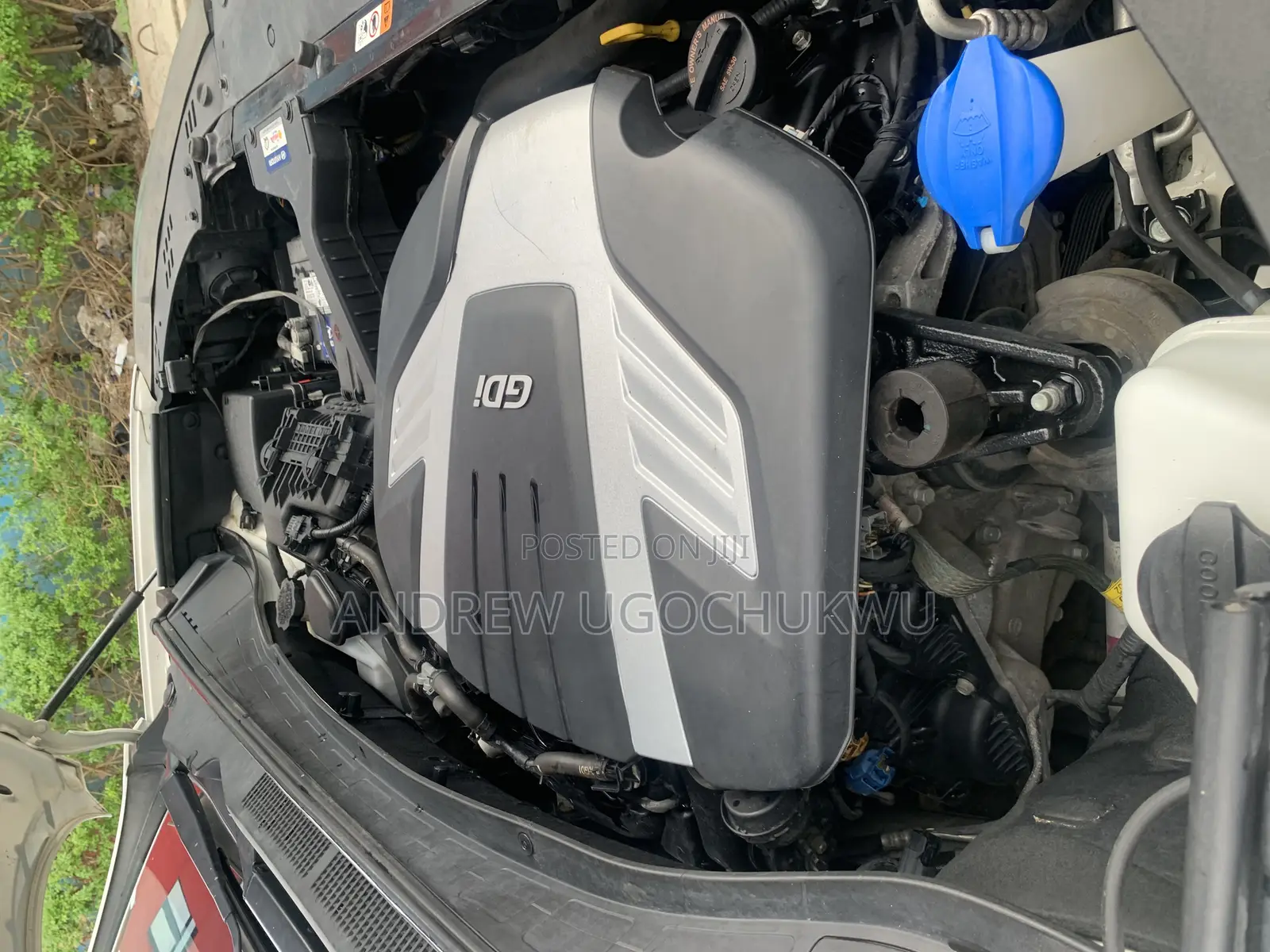 Hyundai Santa Fe 2018 White