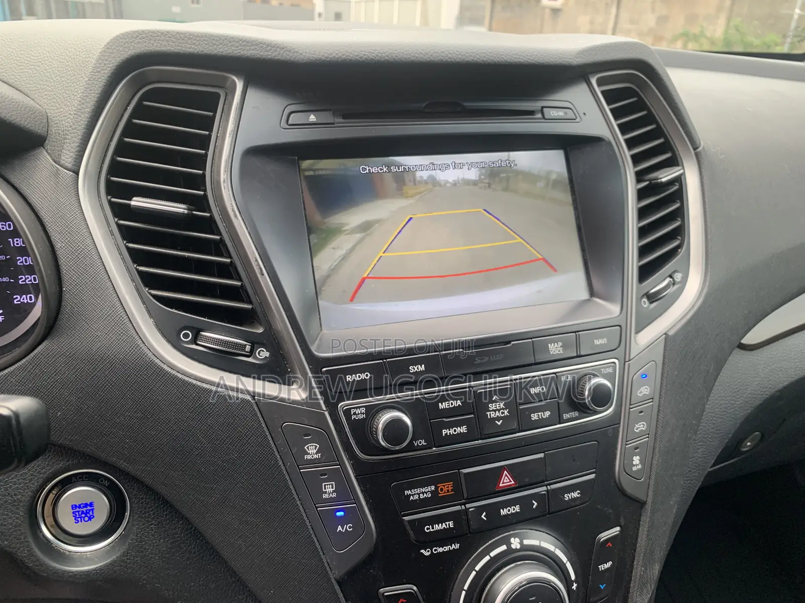 Hyundai Santa Fe 2018 White